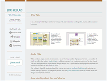Tablet Screenshot of ericnicolaas.com
